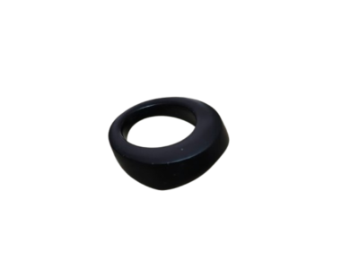Matte Black Oval Zinc Drawer Knob