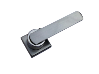 Astra Black & Steel Mortise Handle