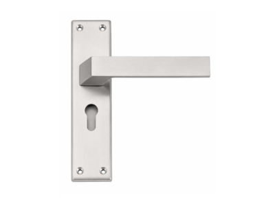 Stratos Stainless Steel Mortise Door Handle
