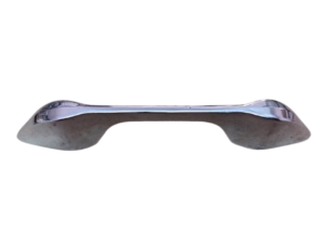 Contemporary Curved Zinc Cabinet Handle