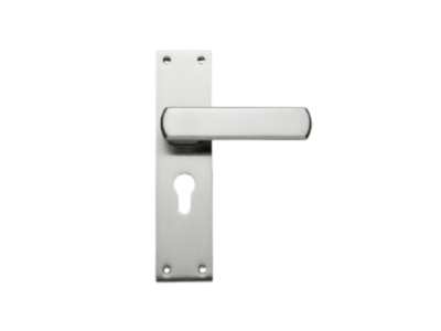 Zinc Diecast Mortise Handle – Classic Lever Door Handle with Backplate