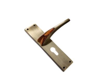 Zenith Zinc Lever Handle on Backplate
